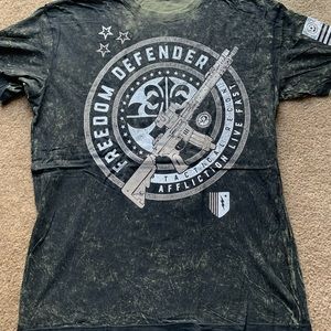 Affliction Freedom Defender tee reservable